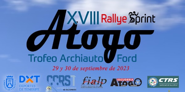 Este fin de semana se disputa el Rallysprint de Atogo