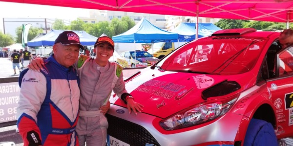 Félix Brito termina quinto en el Rallysprint de Atogo