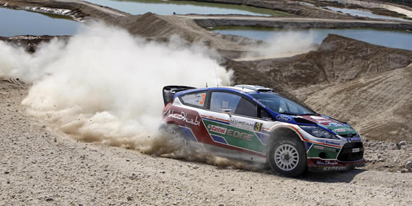 Mikko Hirvonen en el pasado Rally de Jordania