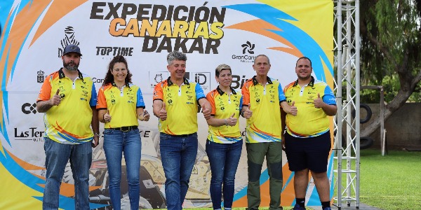 Se presentó la Expedición Canarias Dakar de Pedro Peñate y Rosa Romero