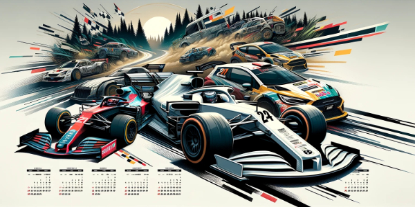 Calendarios del motor 2024: Fórmula 1, WRC y ERC