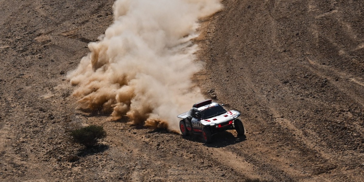 Carlos Sainz en el Dakar 2024