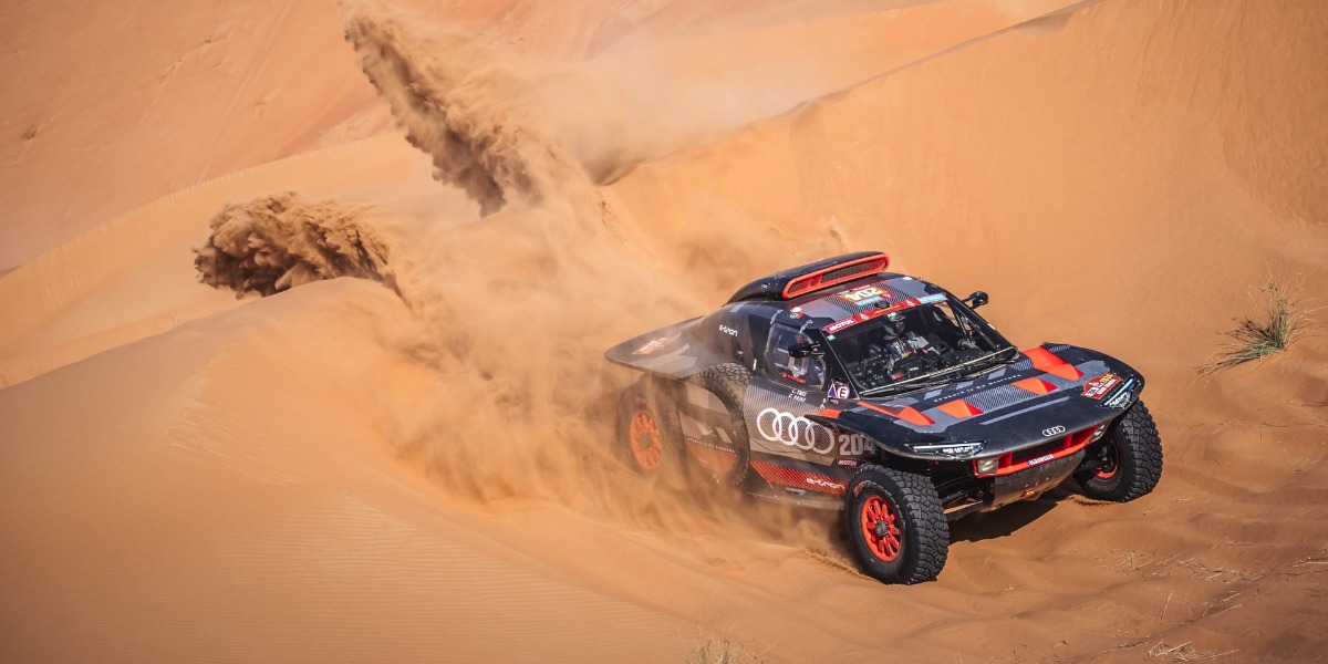 Carlos Sainz en acción