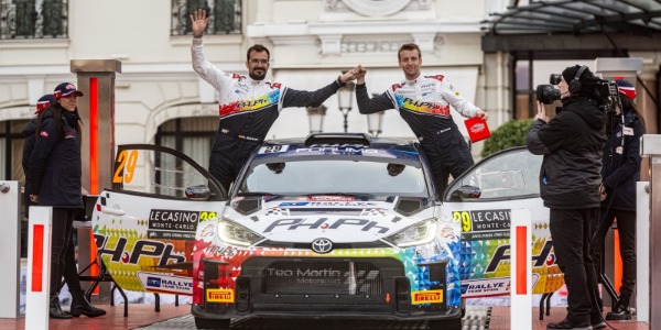 Jan Solans termina sexto en su debut en WRC2