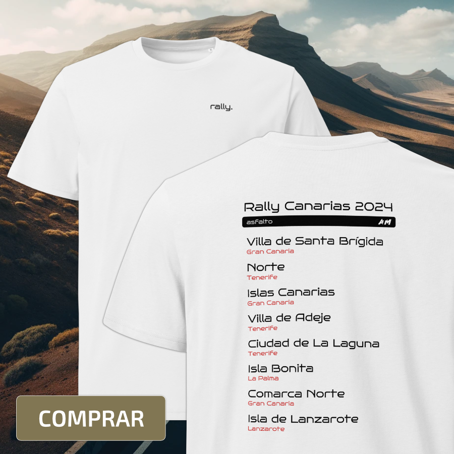 Camiseta Rally Canarias 2024