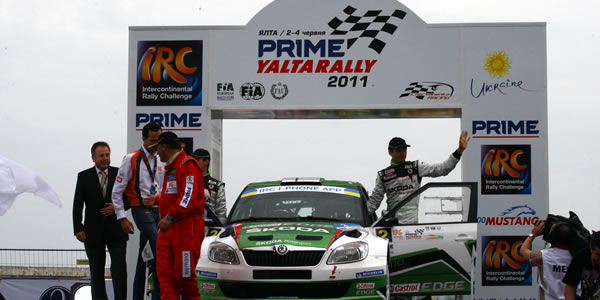 Juho Hänninen vence en el Prime Yalta Rally - IRC