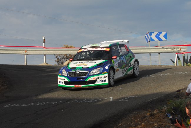 Primera Etapa Rally Islas Canarias IRC 2012